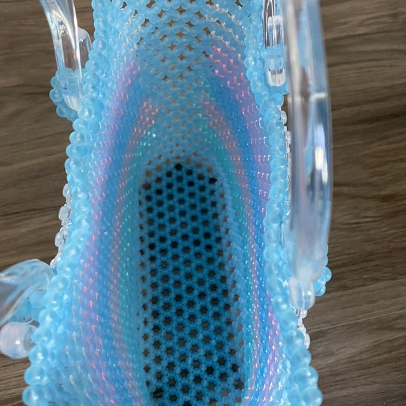 Blue chain solid plastic bag - Picture 2 of 2